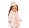 Cotton Candy Dress Set with Coat, Tights and Shoes- Fits 18 Inch Dolls- 18 Inch Doll Clothes